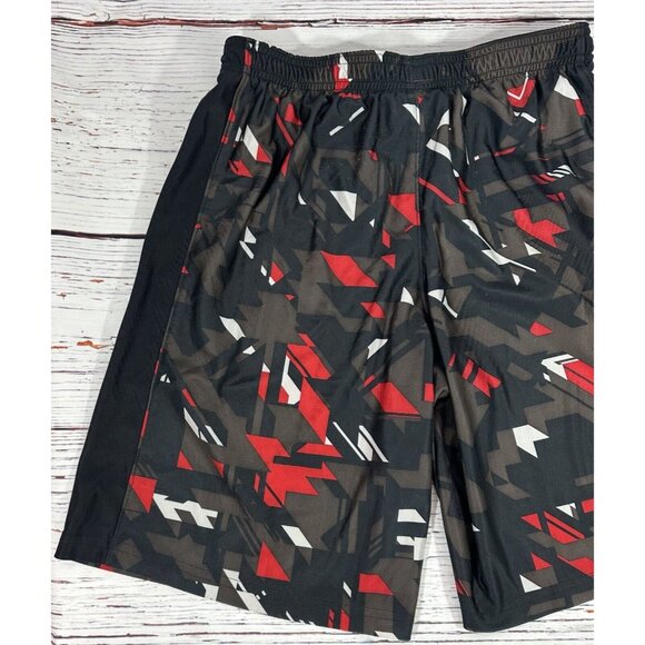 Under Armour Boys Shorts Youth XL Loose Athletic Sports Basketball Gym Print - Picture 9 of 10